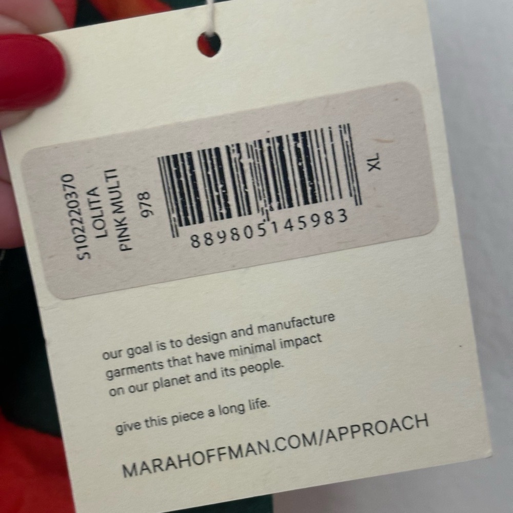 MARA HOFFMAN tie front floral dress - Picture 3 of 3